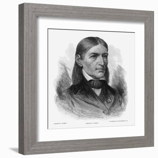 Friedrich Wilhelm August Froebel German Educator-T. Johnson-Framed Art Print