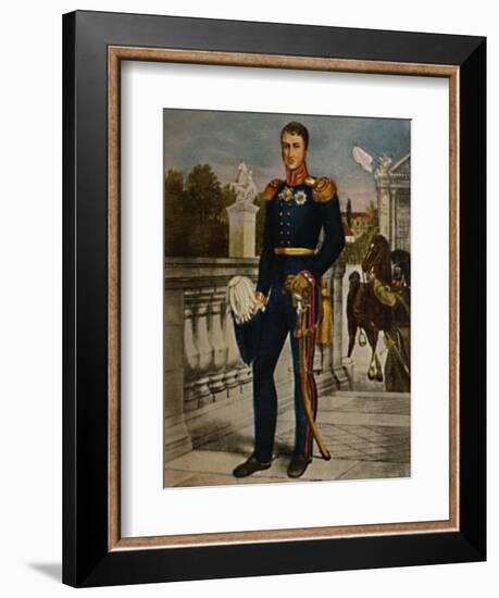 'Friedrich Wilhelm III. 1770-1840', 1934-Unknown-Framed Giclee Print