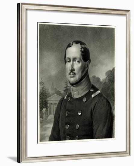 Friedrich Wilhelm III., 1884-90-null-Framed Giclee Print