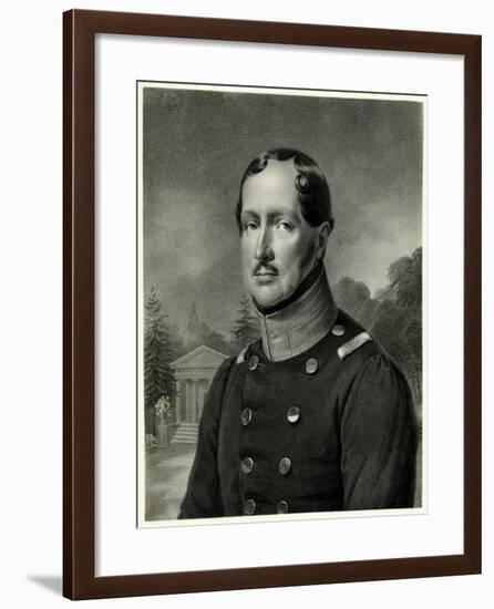 Friedrich Wilhelm III., 1884-90-null-Framed Giclee Print