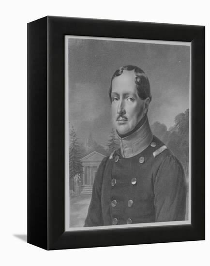 Friedrich Wilhelm Iii, King of Prussia (Engraving)-German-Framed Premier Image Canvas