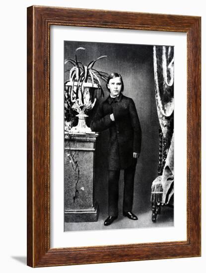 Friedrich Wilhelm Nietzsche, Illustration from 'Nietzsche' by Daniel Halevy, 1861 (B/W Photo)-German photographer-Framed Giclee Print