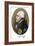 Friedrich Wilhelm Von Steuben, with His Autograph-null-Framed Giclee Print