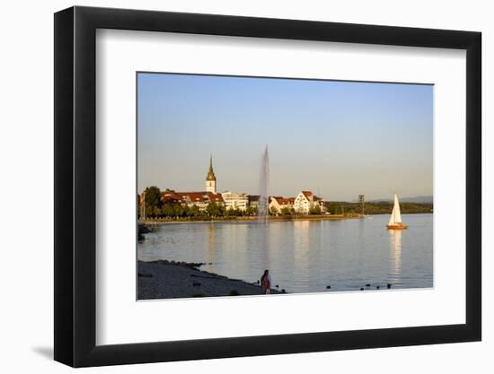Friedrichshafen, Lake of Constance, Baden-Wurttemberg, Germany-Ernst Wrba-Framed Photographic Print