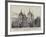 Friedrichshof, the Future Home of the Empress Frederick of Germany-null-Framed Giclee Print