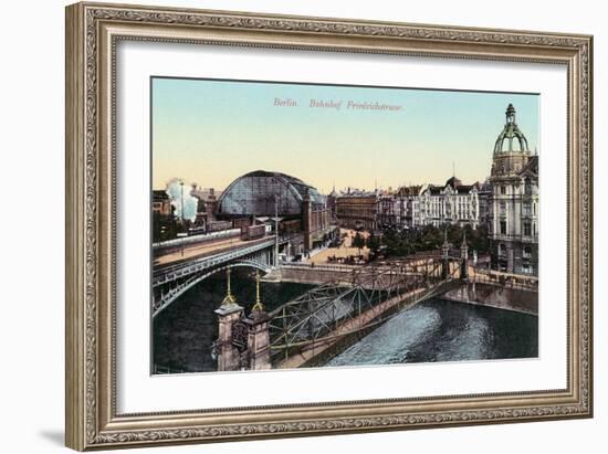 Friedrichstrasse Train Station, Berlin, Germany-null-Framed Art Print