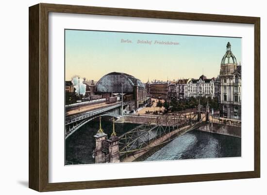 Friedrichstrasse Train Station, Berlin, Germany-null-Framed Art Print