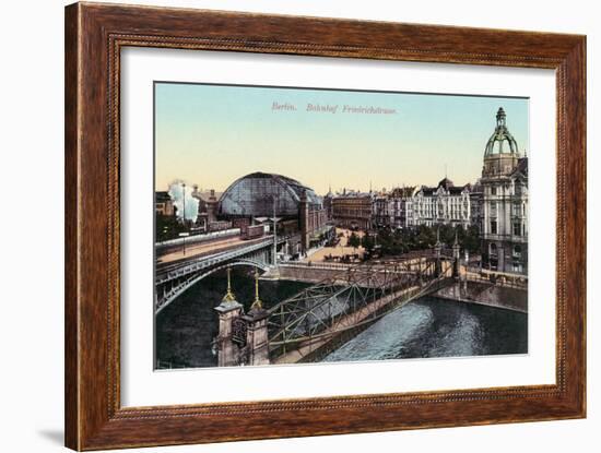 Friedrichstrasse Train Station, Berlin, Germany-null-Framed Art Print