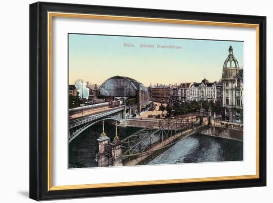 Friedrichstrasse Train Station, Berlin, Germany-null-Framed Art Print