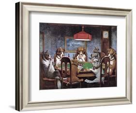 Friend In Need-Cassius Marcellus Coolidge-Framed Art Print