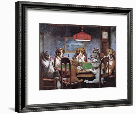 Friend In Need-Cassius Marcellus Coolidge-Framed Premium Giclee Print