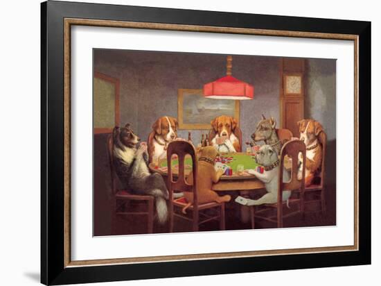 Friend in Need-Cassius Marcellus Coolidge-Framed Premium Giclee Print