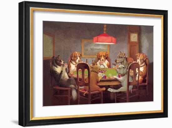 Friend in Need-Cassius Marcellus Coolidge-Framed Premium Giclee Print