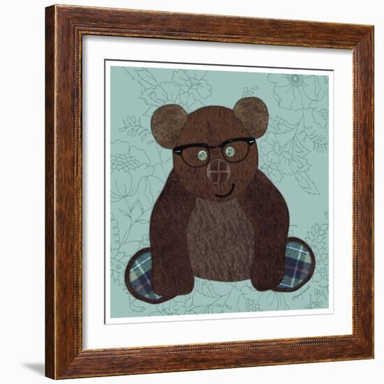Friendly Bear-Morgan Yamada-Framed Art Print