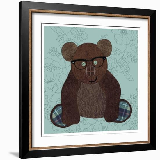 Friendly Bear-Morgan Yamada-Framed Art Print