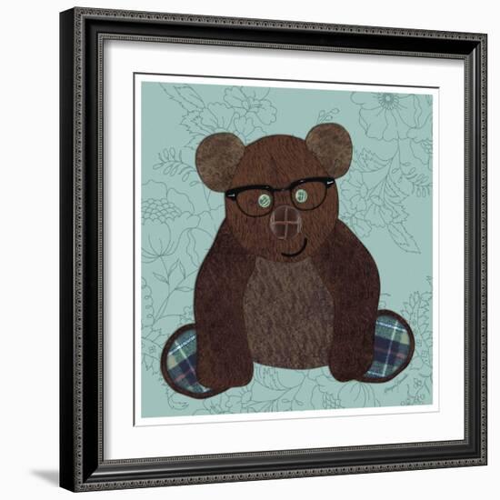 Friendly Bear-Morgan Yamada-Framed Art Print