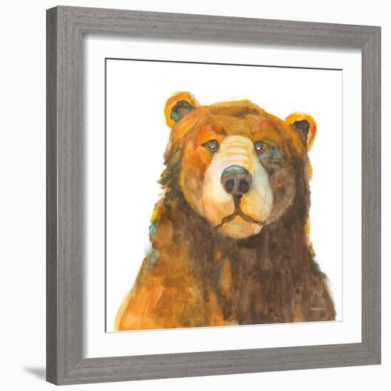 Friendly Bear-Kathy Ferguson-Framed Art Print