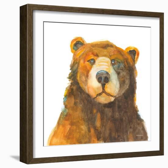 Friendly Bear-Kathy Ferguson-Framed Art Print