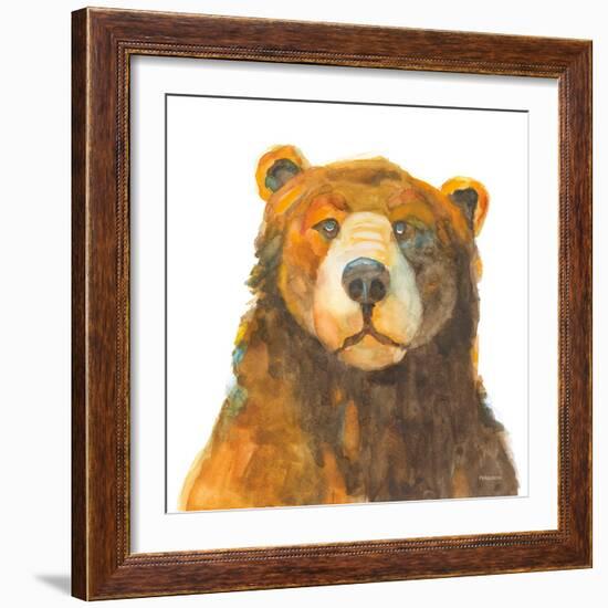 Friendly Bear-Kathy Ferguson-Framed Art Print