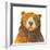 Friendly Bear-Kathy Ferguson-Framed Art Print