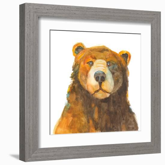 Friendly Bear-Kathy Ferguson-Framed Art Print