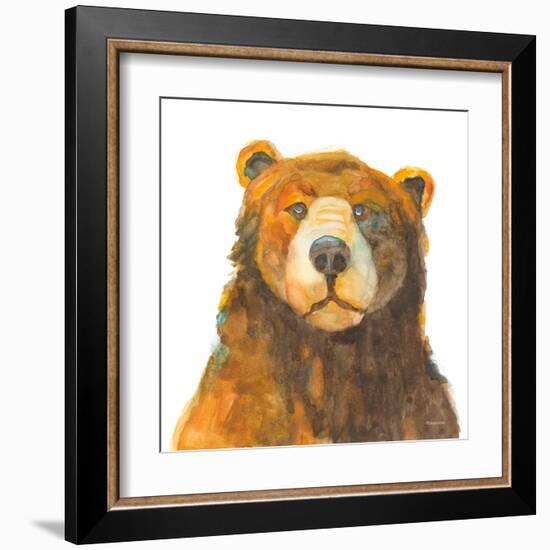 Friendly Bear-Kathy Ferguson-Framed Art Print