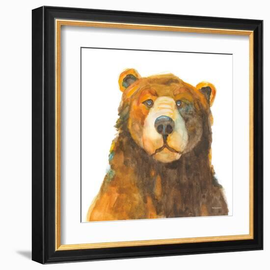 Friendly Bear-Kathy Ferguson-Framed Art Print