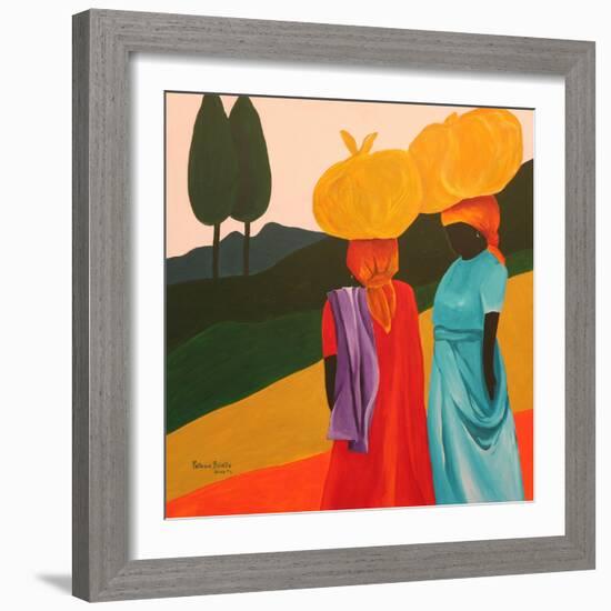 Friendly Encounter, 2006-Patricia Brintle-Framed Giclee Print