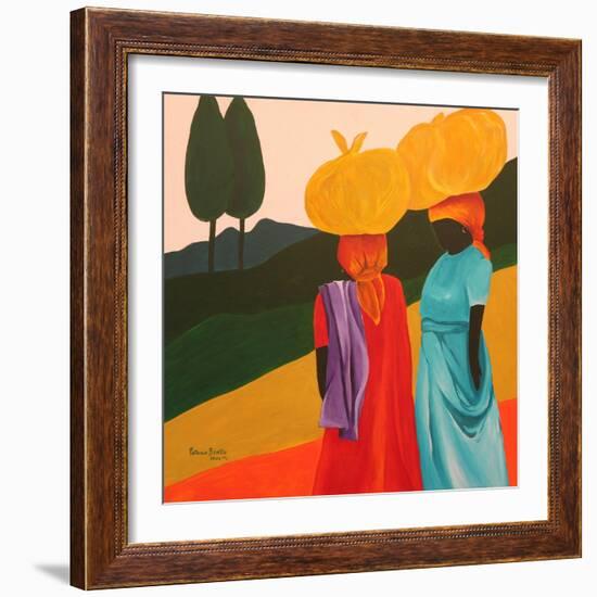 Friendly Encounter, 2006-Patricia Brintle-Framed Giclee Print