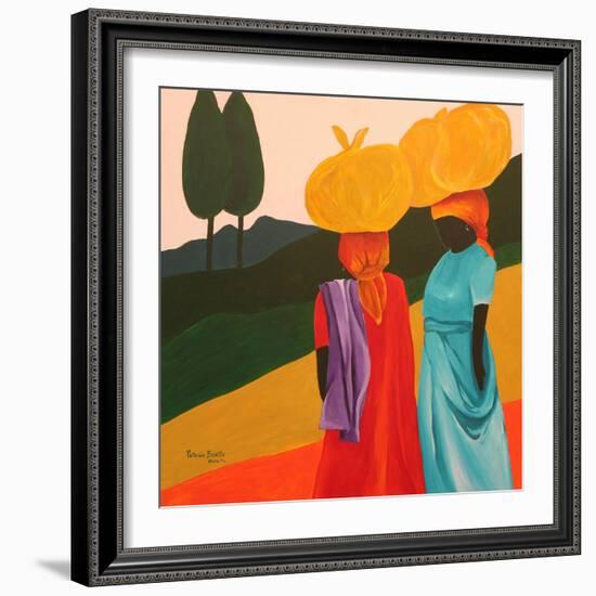 Friendly Encounter, 2006-Patricia Brintle-Framed Giclee Print