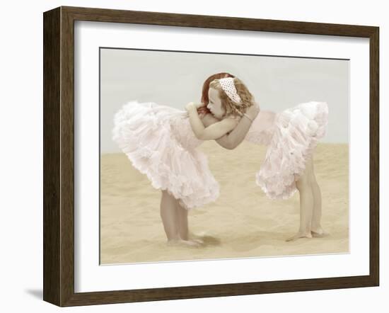 Friendly Hug-Betsy Cameron-Framed Art Print