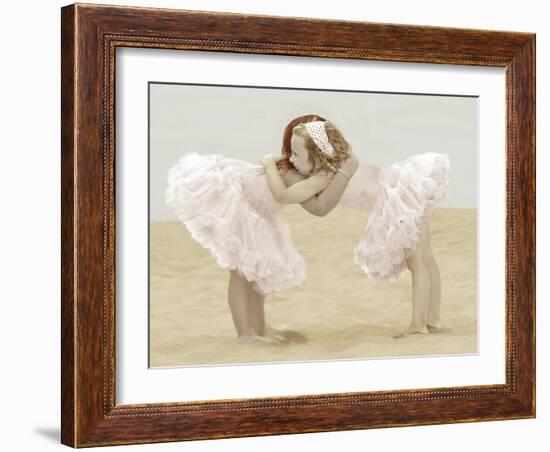 Friendly Hug-Betsy Cameron-Framed Art Print