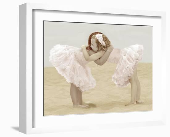 Friendly Hug-Betsy Cameron-Framed Art Print