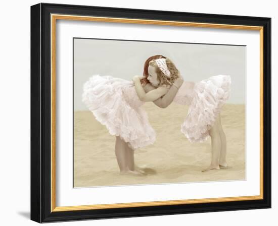 Friendly Hug-Betsy Cameron-Framed Art Print