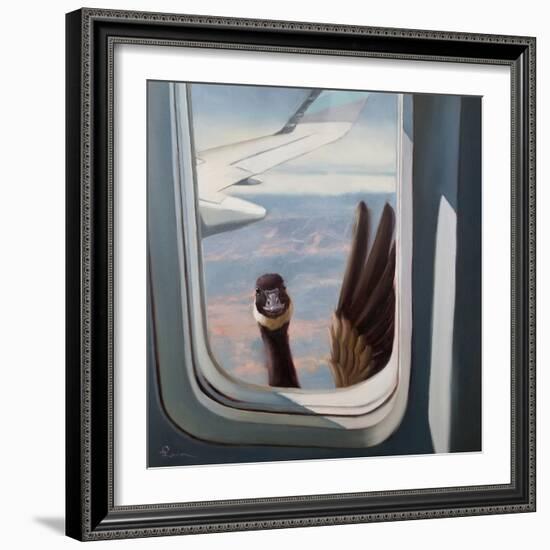 Friendly Skies-Lucia Heffernan-Framed Art Print