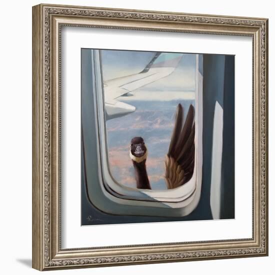 Friendly Skies-Lucia Heffernan-Framed Art Print