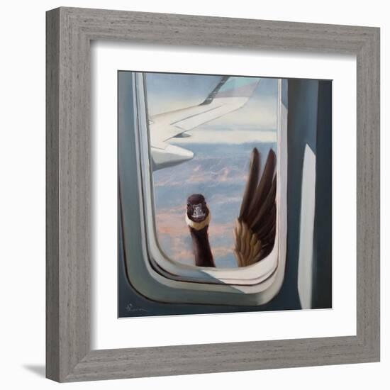 Friendly Skies-Lucia Heffernan-Framed Art Print