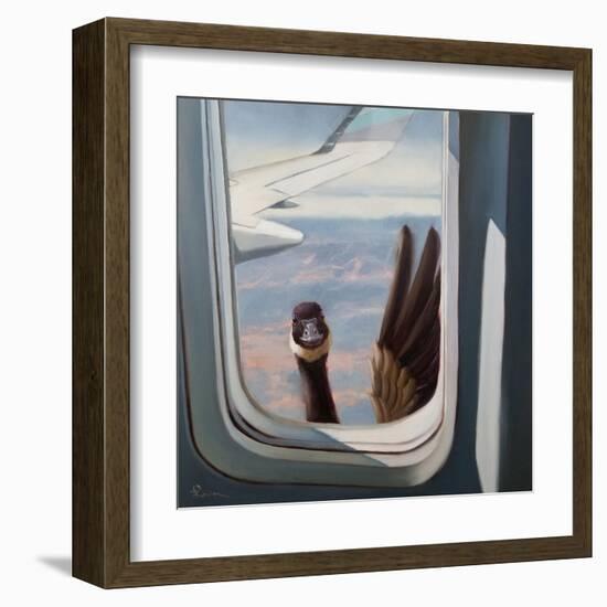 Friendly Skies-Lucia Heffernan-Framed Art Print