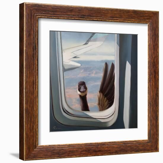 Friendly Skies-Lucia Heffernan-Framed Art Print