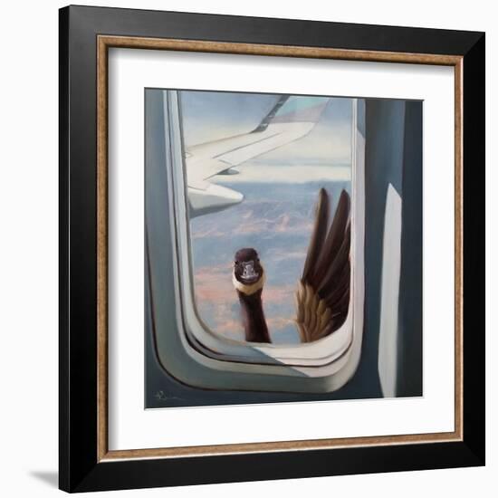 Friendly Skies-Lucia Heffernan-Framed Art Print