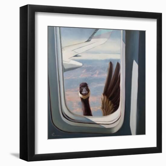 Friendly Skies-Lucia Heffernan-Framed Art Print