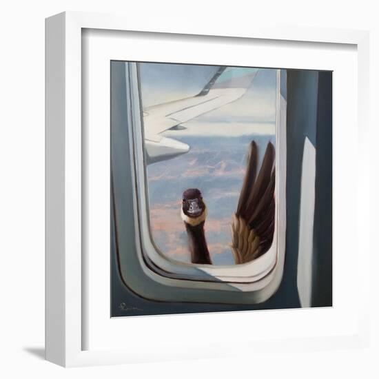 Friendly Skies-Lucia Heffernan-Framed Art Print