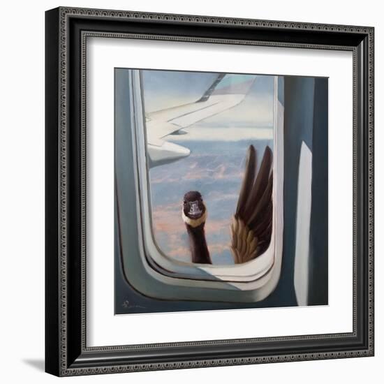 Friendly Skies-Lucia Heffernan-Framed Art Print