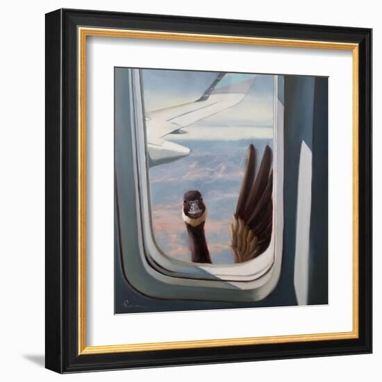 Friendly Skies-Lucia Heffernan-Framed Art Print