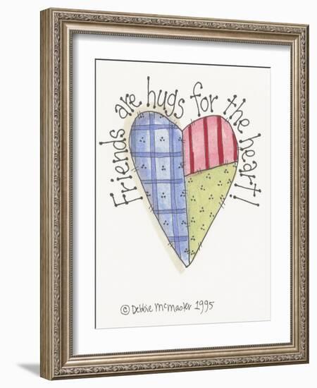 Friends are Hugs-Debbie McMaster-Framed Giclee Print