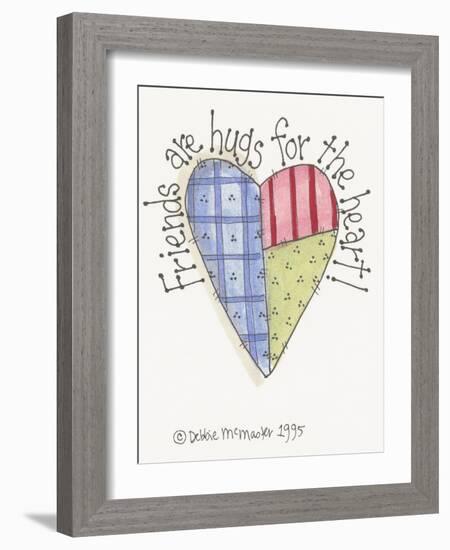 Friends are Hugs-Debbie McMaster-Framed Giclee Print