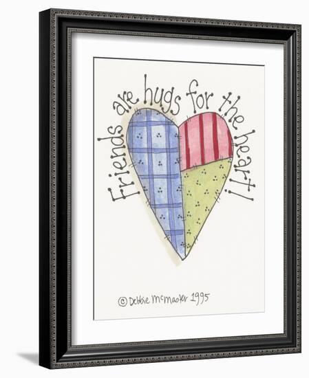 Friends are Hugs-Debbie McMaster-Framed Giclee Print