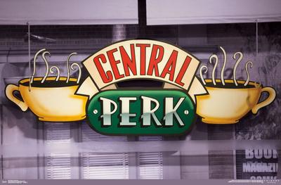 central perk logo black and white : central perk black and