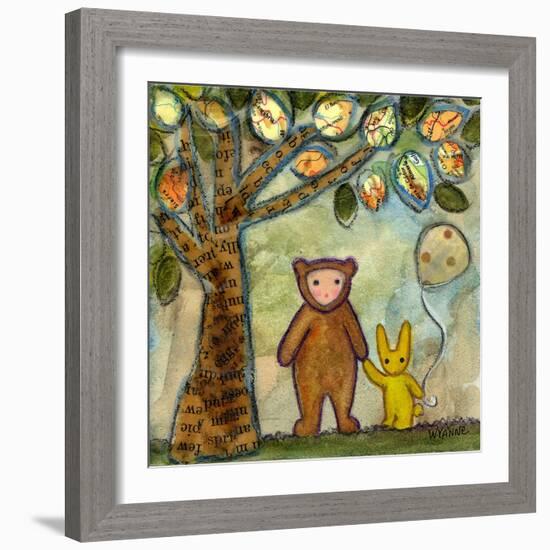 Friends Help Friends-Wyanne-Framed Giclee Print