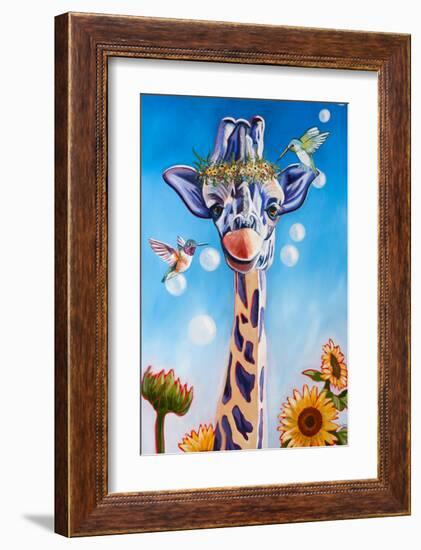 Friends In High Places-Kathryn Wronski-Framed Art Print